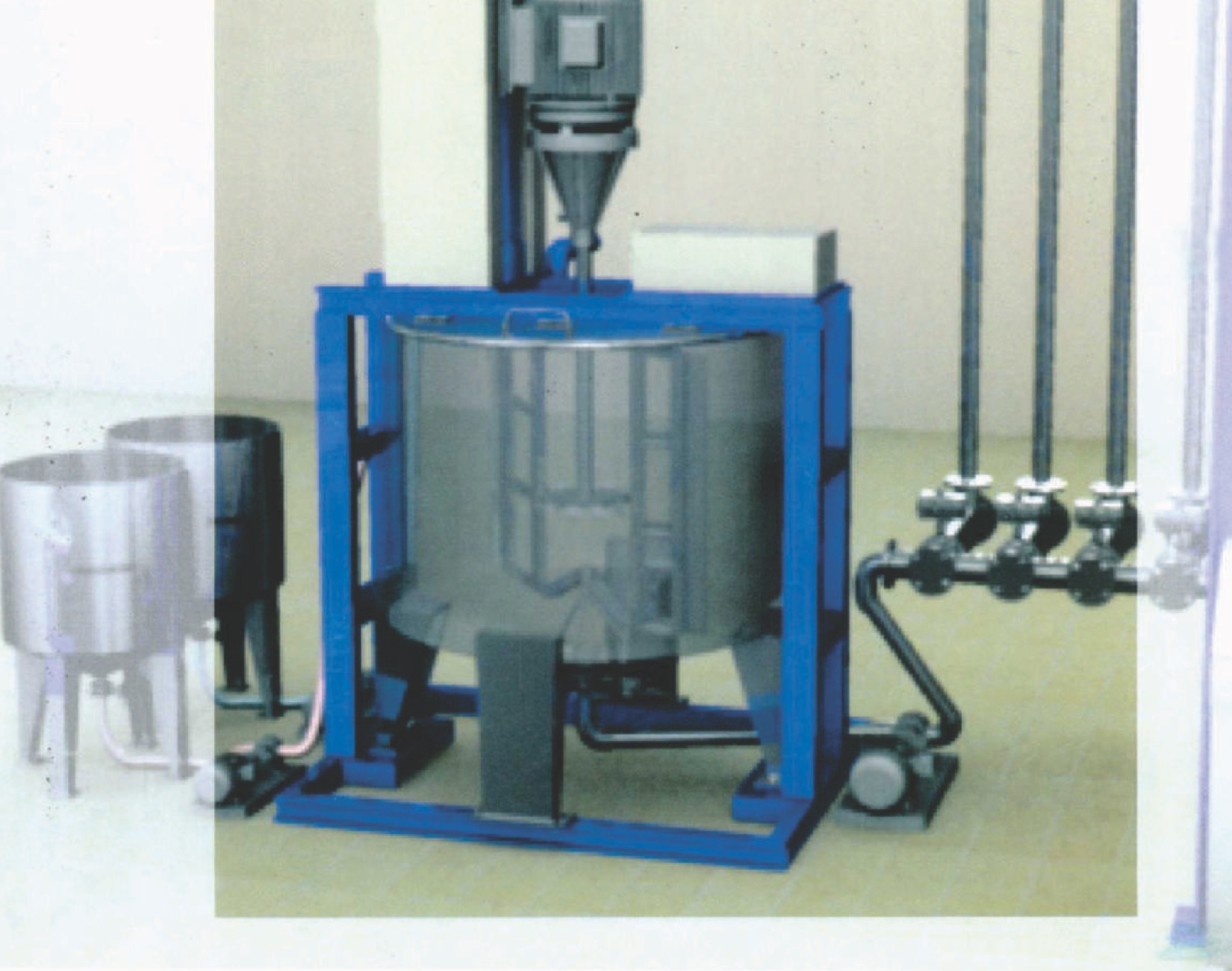 V MARK Corporation Thickener Paste Preparation Unit TPPS