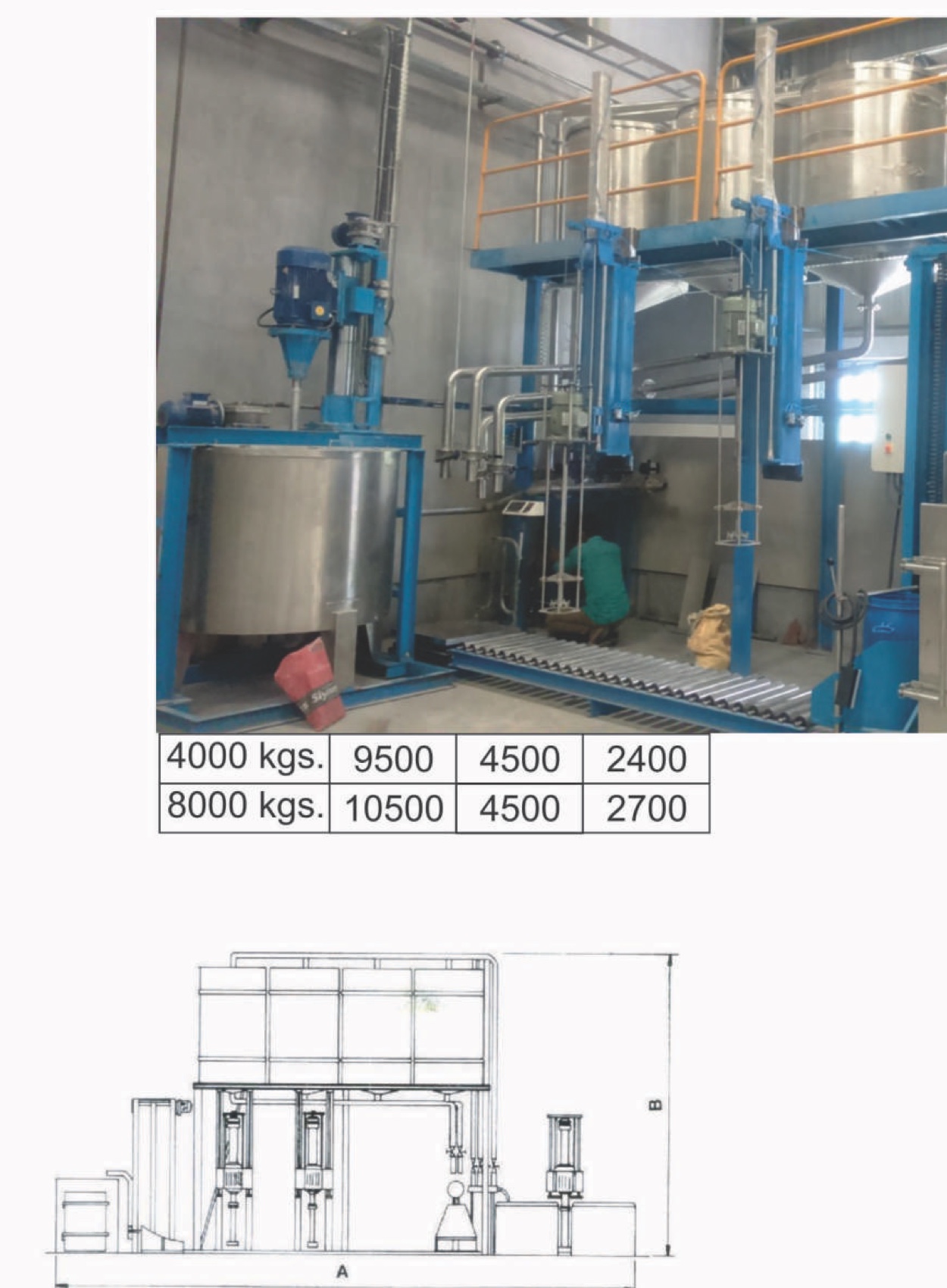 V MARK Corporation Vacuum Colour Strainer Unit